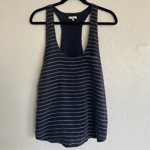Joie black and silver tank